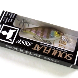 【新品】ジャッカル ソウルフラット 58SF ５個 ジャッカル「ソウルフラット58SF」インプレ！ソウルシャッドとの